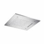 Cap de duș din tavan din oțel inoxidabil cu 3 jeturi Made in Italy - Frido Viadurini