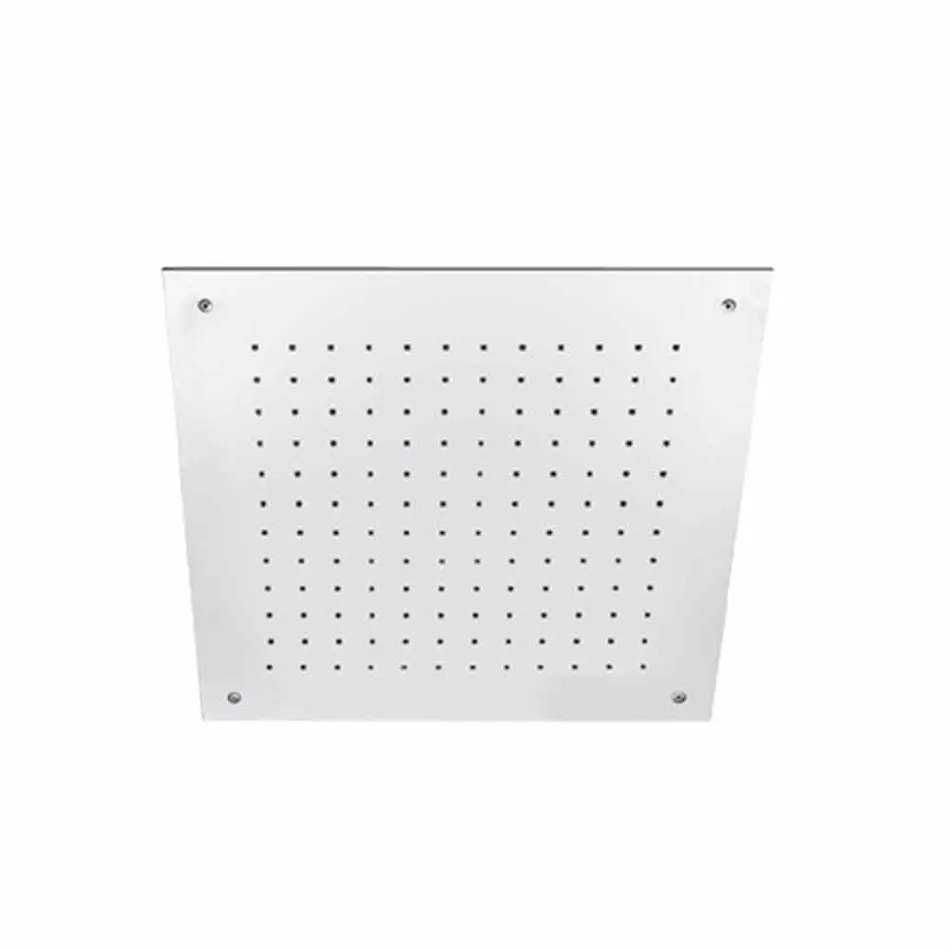 Cap de duș din oțel inoxidabil cu un singur jet Fabricat în Italia - Cauro Viadurini