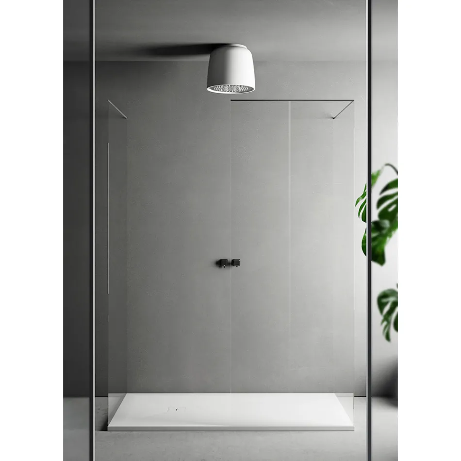 Cap de duș Luxolid Solid Surface Fabricat în Italia - Lallio Viadurini