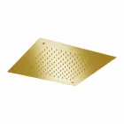 Cap de duș pătrat cu jet unic din oțel inoxidabil Fabricat în Italia - Jet Viadurini