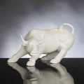 Ornament de ceramică în formă de taur, realizat manual, fabricat în Italia - Bulino