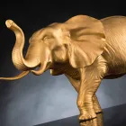 Ornament de ceramică în formă de elefant realizat manual, fabricat în Italia - Fante Viadurini