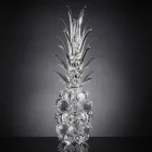 Ornament decorativ de cristal în formă de ananas Fabricat în Italia - Ananas Viadurini