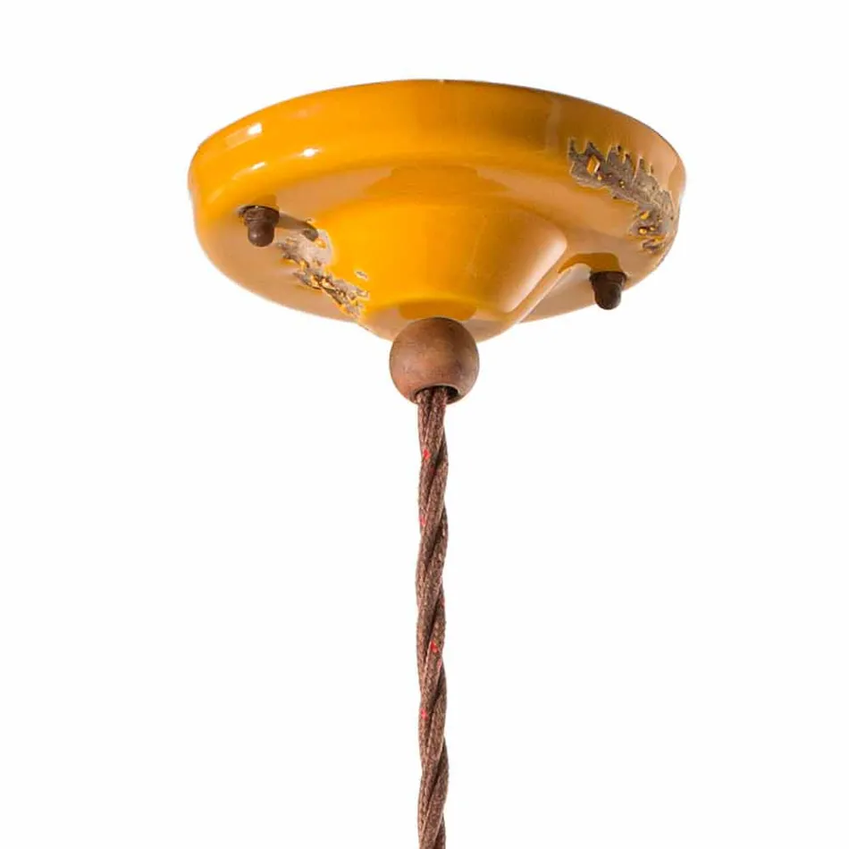 Industria ceramică Suspendarea și clopot metalo Ruth Viadurini