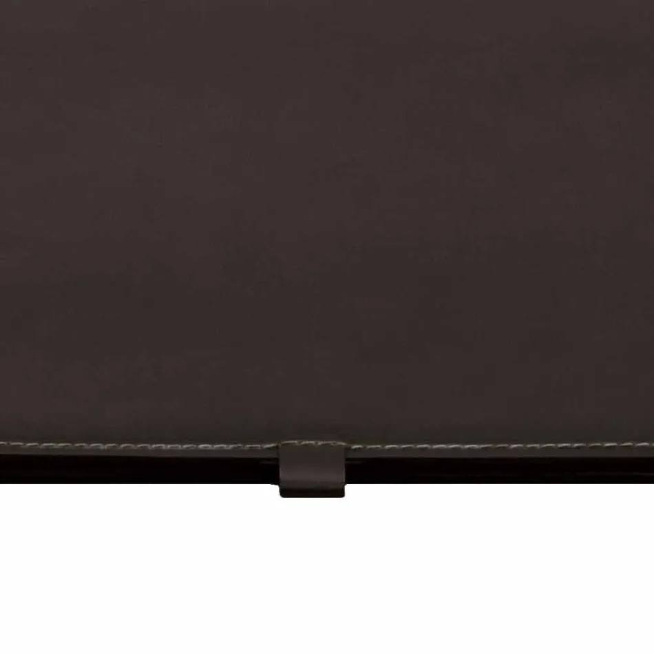 Garnitură de birou design din piele deschisă regenerabilă fabricată în Italia - Aristotel Viadurini