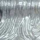 Oglinda de otel de argint, lemn de aur modern produs in Italia Teodoro Viadurini