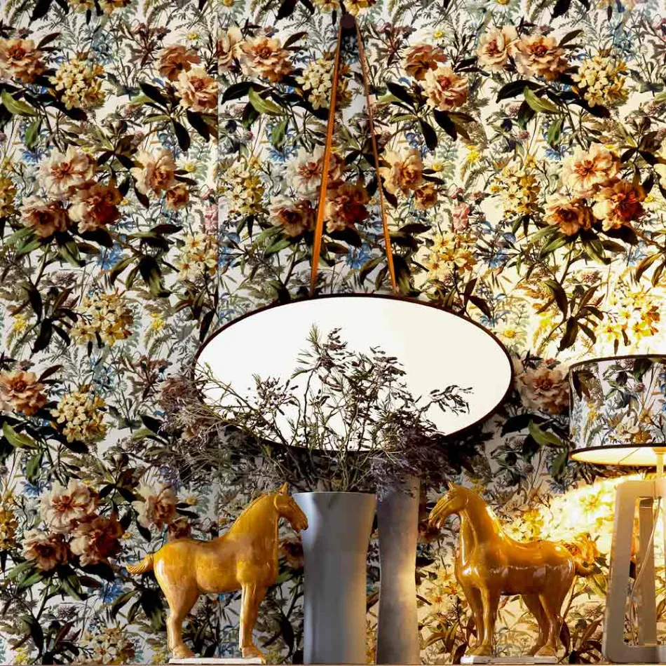 Oglinzi de perete / podele din lemn masiv Grilli York făcute în Italia Viadurini