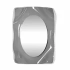 Oglinda de perete afumat Diva design modern, realizate în Italia Viadurini