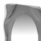 Oglinda de perete afumat Diva design modern, realizate în Italia Viadurini