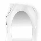 Oglindă transparentă Diva perete design modern, realizat în Italia Viadurini