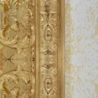 Oglinda de perete dreptunghiulară din lemn realizată în Italia Raphael Viadurini