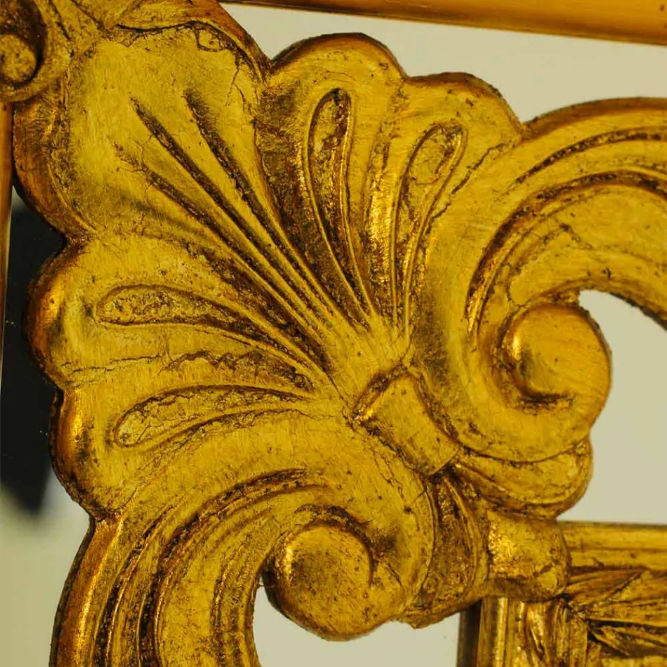 Oglinzi de perete din lemn dreptunghiular produse în Italia de Valentino Viadurini