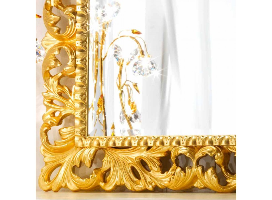 oglinda de perete design clasic Ives, 100x120 cm Viadurini