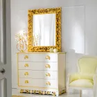 oglinda de perete design clasic Ives, 100x120 cm Viadurini