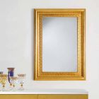 perete designer de oglinda cu lemn rama Viva, 96x132 cm Viadurini