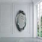 Oglinda de perete de cristal Oglinda Made in Italy - Pescara Viadurini