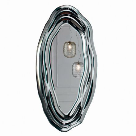 Oglinda de perete de cristal Oglinda Made in Italy - Pescara Viadurini