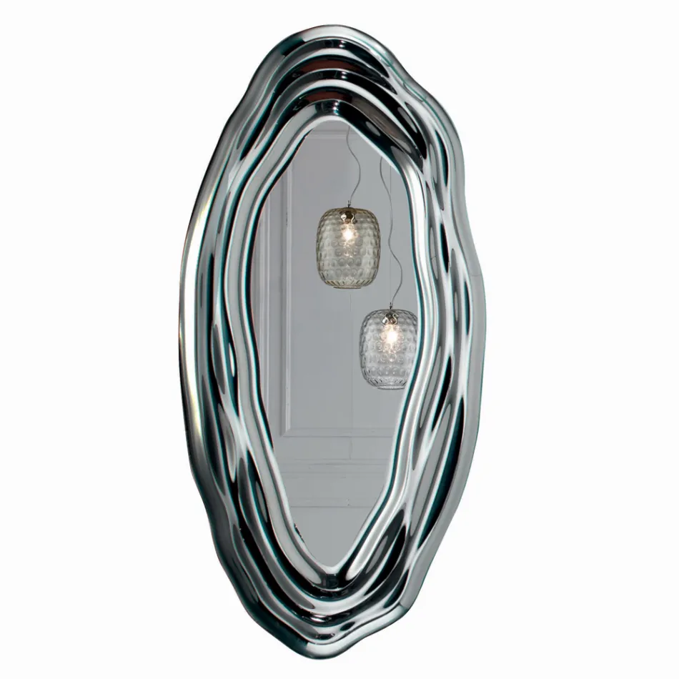 Oglinda de perete de cristal Oglinda Made in Italy - Pescara Viadurini