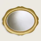 Brad din lemn de oțel oglindă manual în Italia Franco Viadurini