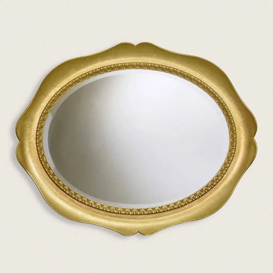 Brad din lemn de oțel oglindă manual în Italia Franco Viadurini