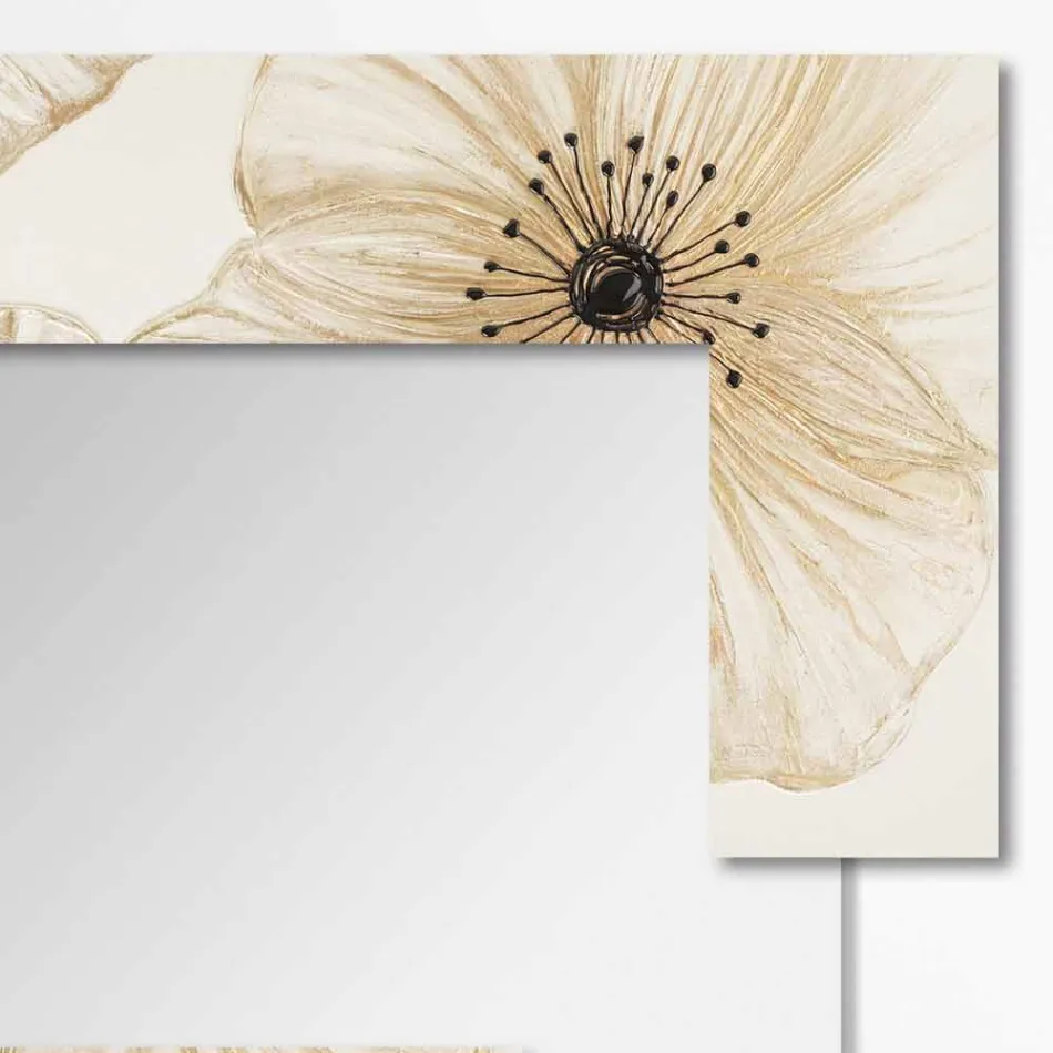 Oglinda moderna de perete din rasina produsa in Italia Sacile Viadurini