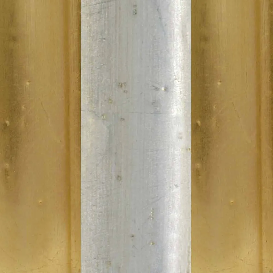 Oglinda de podea din lemn de brad cu piedestal din Italia Jonni Viadurini