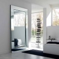 Oglindă dreptunghiulară de design modern, realizată în Italia - Salamina