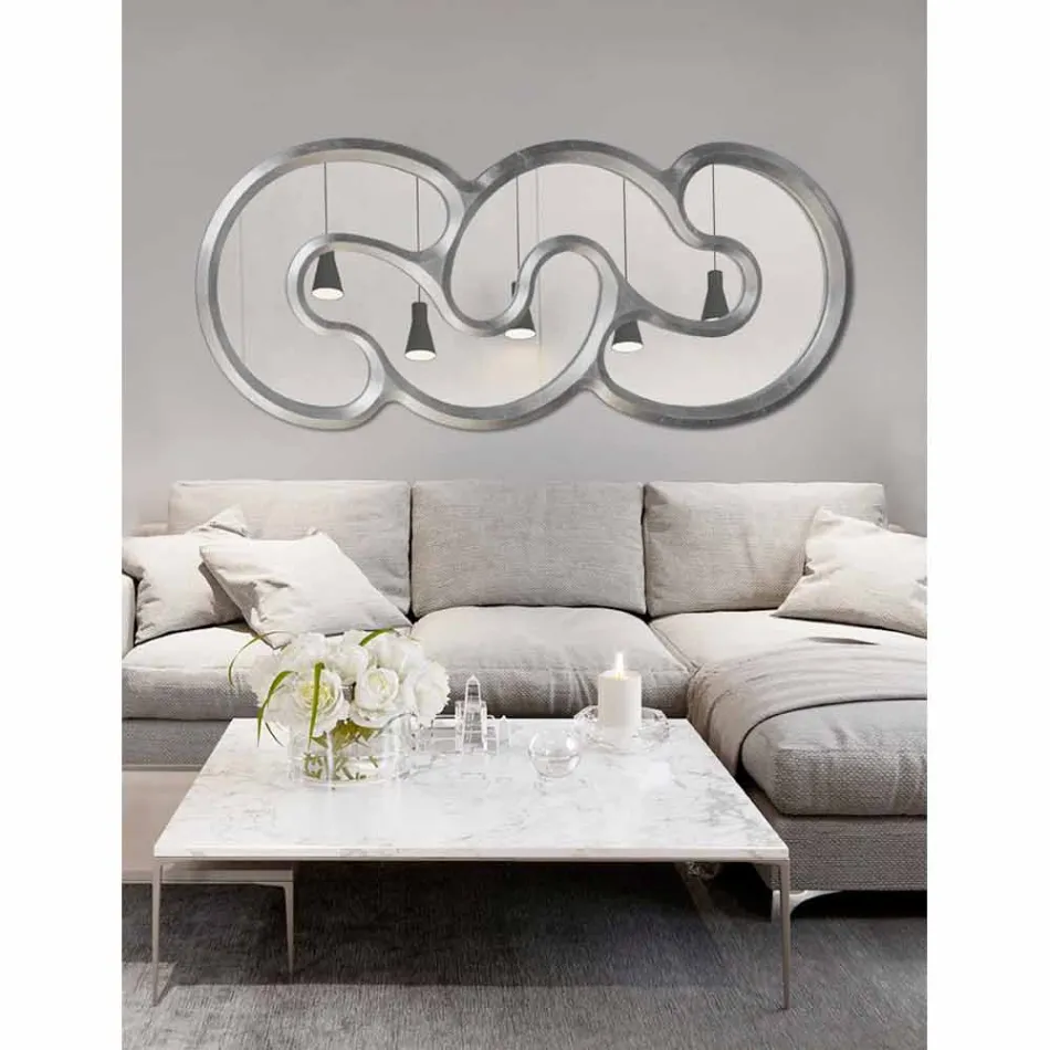 Oglinzi de perete realizate manual în Italia Teo Viadurini