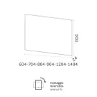 Oglindă din sârmă lustruită cu cadru acoperit Fabricată în Italia - Doriți Viadurini