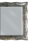Oglindă în foiță de argint și oglindă de pământ Fabricată în Italia - Rongo Viadurini