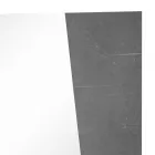 Oglinda de perete cu lemn de ardezie alba lucioasa design italian - Joris Viadurini