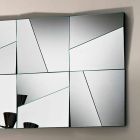 Oglindă modulară de perete cu oglinzi concave și convexe realizate în Italia - Alergie Viadurini