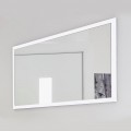 Oglinda de perete dreptunghiulara cu rama alba sau antracit - Emanuelito