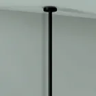 Oglindă suspendată din metal cu lumină opțională Made in Italy - Amadeus Viadurini