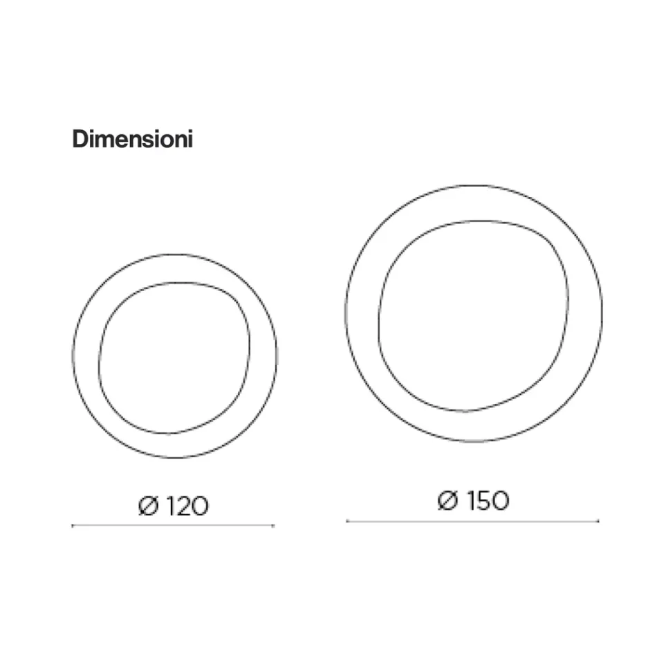 Oglindă din bronz cu ramă din sticlă fumurie fabricată în Italia - Anselma Viadurini