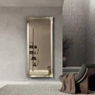 Oglindă cu ramă modelată disponibilă în 3 dimensiuni și 2 culori - Carolina Viadurini