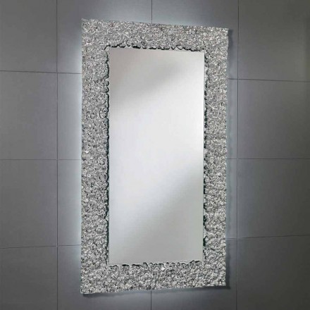 Oglinda cu rama decor din sticla design modern, Cecilia Viadurini