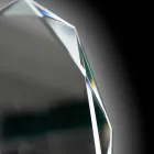 Oglindă gravată cu diamant și margine teșită - Excelsior Viadurini