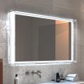 Oglinda cu lumini integrate si rama de cristal Made in Italy - Isaac