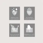 dulap oglindă 2 uși design modern, iluminat cu LED-uri, Carol Viadurini