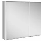 Oglindă de perete din aluminiu cu iluminare LED - Demon Viadurini