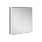 Oglindă de perete din aluminiu cu iluminare LED - Demon Viadurini