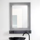 Dulap cu oglindă de perete din plexiglas tricolor, fabricat în Italia - Kiran Viadurini