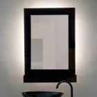Dulap cu oglindă de perete din plexiglas tricolor, fabricat în Italia - Kiran Viadurini