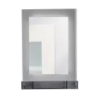 Dulap cu oglindă de perete din plexiglas tricolor, fabricat în Italia - Kiran Viadurini