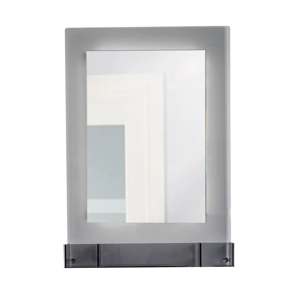 Dulap cu oglindă de perete din plexiglas tricolor, fabricat în Italia - Kiran Viadurini