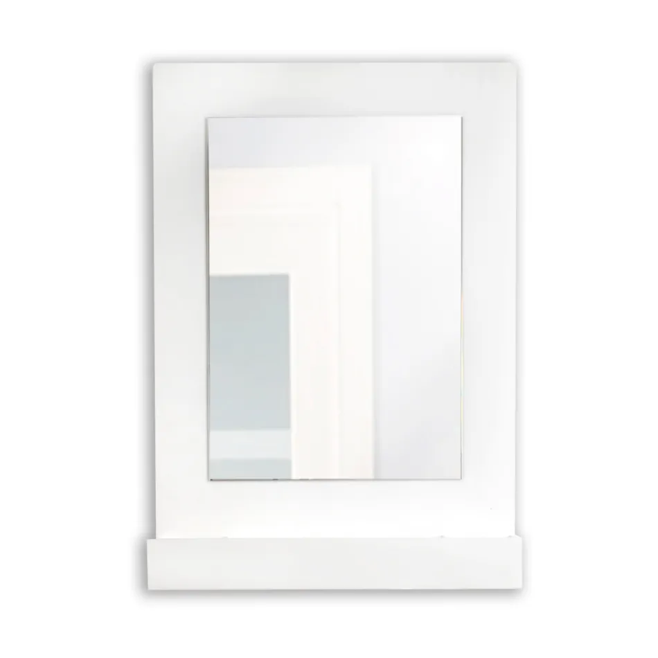 Dulap cu oglindă de perete din plexiglas tricolor, fabricat în Italia - Kiran Viadurini