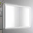 Oglinda LED pachet cu un design modern, 2 usi built-in, Adele Viadurini