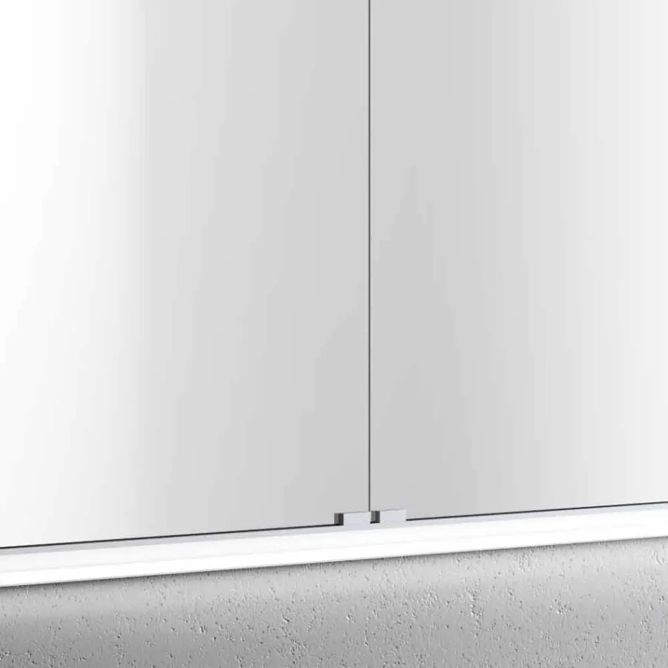 Oglinda LED pachet cu un design modern, 2 usi built-in, Adele Viadurini