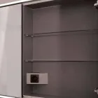 Oglinda LED pachet cu un design modern, 2 usi built-in, Adele Viadurini